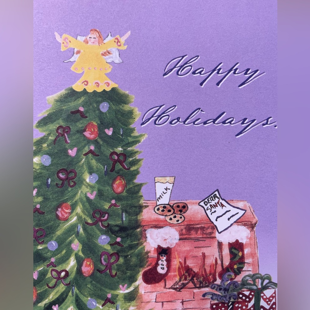 25 Cards Christmas/Holiday Greeting Cards. Pack of 25 cards and 25 envelopes.
